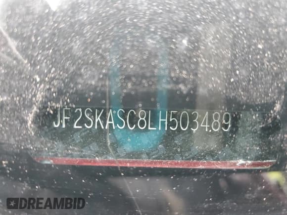 ✅ 2020 Subaru Forester Limited • VIN: JF2SKASC8LH503489 • Lot: 82281105. Listed on Copart with 71,194 mi. Free auction sales archive from the USA and detailed vehicle history report at DreamBid. Image 13.