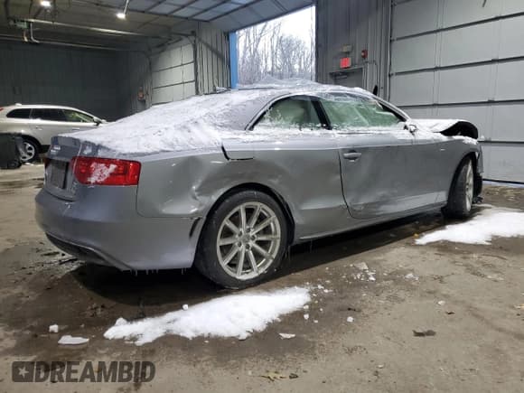 ✅ 2016 Audi A5 • VIN: WAUHGAFR6GA000922 • Lot: 42395885. Listed on Copart with Not provided. Free auction sales archive from the USA and detailed vehicle history report at DreamBid. Image 3.