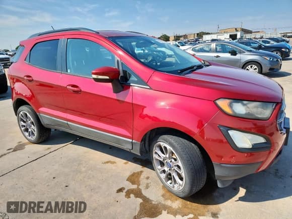 ✅ 2018 Ford EcoSport SES • VIN: MAJ6P1CL0JC180975 • Lot: 80881545. Listed on Copart with 95,036 mi. Free auction sales archive from the USA and detailed vehicle history report at DreamBid. Image 4.
