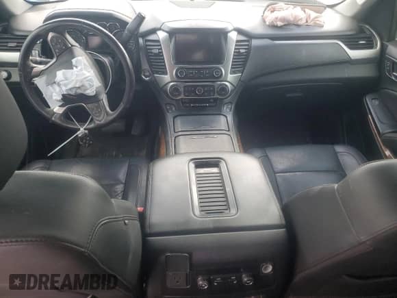 2018 Chevrolet Tahoe Premier with VIN 1GNSCCKJ5JR354222, listed as a Copart auction lot 63636604 with Not provided miles and Salvage title. Bid and sale history available at DreamBid. Image 8.