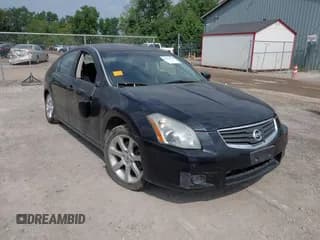 ✅ 2008 Nissan Maxima SE • VIN: 1N4BA41E18C804198 • Lot: 42822991. Listed on IAAI with 112,566 mi. Free auction sales archive from the USA and detailed vehicle history report at DreamBid. Image 1.