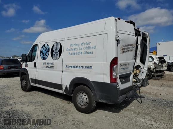 ✅ 2019 Ram ProMaster Cargo • VIN: 3C6TRVCG9KE523012 • Lot: 43022375. Listed on Copart with 92,724 mi. Free auction sales archive from the USA and detailed vehicle history report at DreamBid. Image 2.
