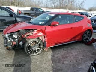 ✅ 2016 Hyundai Veloster Turbo • VIN: KMHTC6AE4GU284278 • Lot: 84867494. Wystawiony na Copart z przebiegiem 54 186 mil. Bezpłatny archiwum sprzedaży aukcyjnych z USA i szczegółowy raport historii pojazdu na DreamBid. Zdjęcie 1.