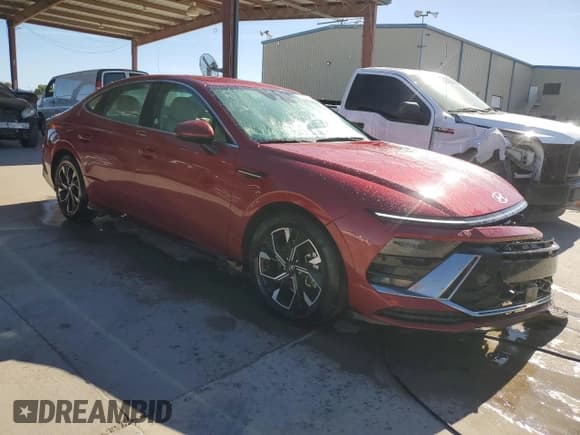 ✅ 2025 Hyundai Sonata SEL • VIN: KMHL64JA9SA466724 • Лот: 89509945. Опубликован ранее на Copart с пробегом 19 759 миль. Бесплатный доступ к архиву аукционных продаж из США и подробный отчёт об истории автомобиля на DreamBid. Изображение 4.