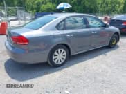 ✅ 2013 Volkswagen Passat S • VIN: 1VWAP7A39DC135478 • Lot: 42584942. Listed on IAAI with 244,230 mi. Free auction sales archive from the USA and detailed vehicle history report at DreamBid. Image 4.