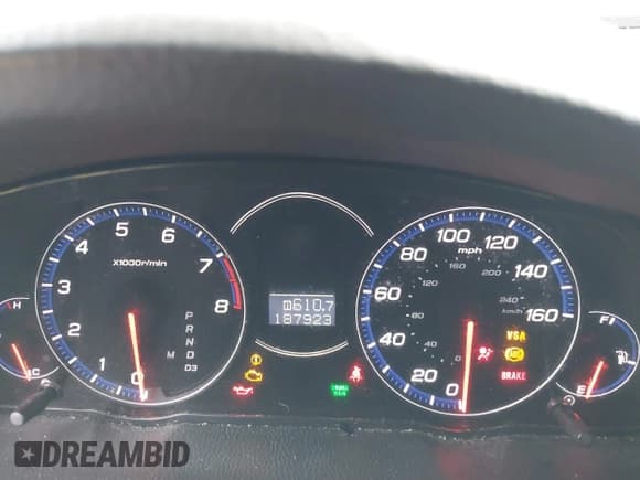 ✅ 2008 Acura TSX Nav • VIN: JH4CL96958C016508 • Lot: 41764308. Listed on IAAI with 187,923 mi. Free auction sales archive from the USA and detailed vehicle history report at DreamBid. Image 7.