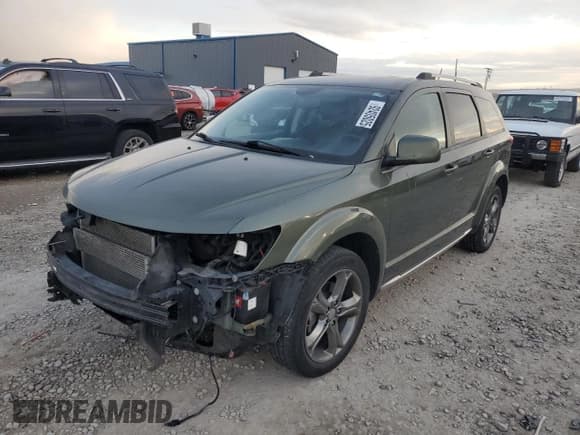 ✅ 2017 Dodge Journey Crossroad Plus • VIN: 3C4PDDGG5HT556171 • Lot: 92405025. Listed on Copart with 125,373 mi. Free auction sales archive from the USA and detailed vehicle history report at DreamBid. Image 1.