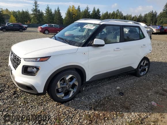 ✅ 2025 Hyundai Venue SEL • VIN: KMHRC8A3XSU384866 • Lot: 87094055. Listed on Copart with 4,338 mi. Free auction sales archive from the USA and detailed vehicle history report at DreamBid. Image 1.