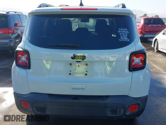 ✅ 2018 Jeep Renegade Altitude • VIN: ZACCJABB5JPH39312 • Lot: 41299852. Wystawiony na IAAI z przebiegiem 81 019 mil. Bezpłatny archiwum sprzedaży aukcyjnych z USA i szczegółowy raport historii pojazdu na DreamBid. Zdjęcie 16.