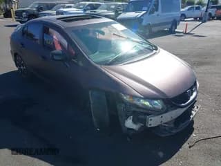 ✅ 2013 Honda Civic Si • VIN: 2HGFB6E50DH709266 • Lot: 43582104. Listed on IAAI with 131,834 mi. Free auction sales archive from the USA and detailed vehicle history report at DreamBid. Image 1.