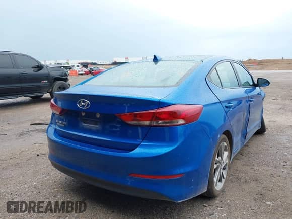 2018 Hyundai Elantra Value Edition with VIN KMHD84LF9JU596572, listed as a IAAI auction lot 42116950 with 65,057 mi miles and . Bid and sale history available at DreamBid. Image 4.