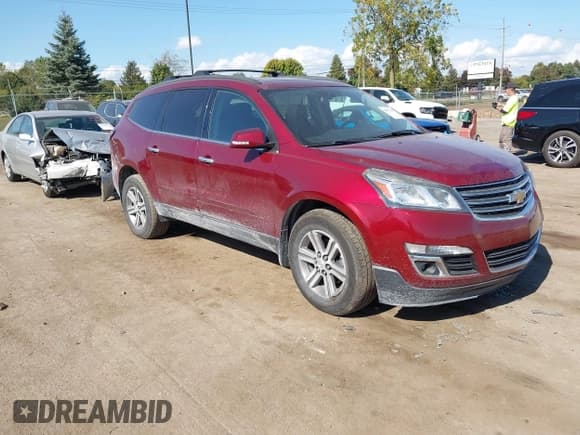 ✅ 2016 Chevrolet Traverse LT • VIN: 1GNKVGKD0GJ169465 • Lot: 43377543. Wystawiony na IAAI z przebiegiem 124 688 mil. Bezpłatny archiwum sprzedaży aukcyjnych z USA i szczegółowy raport historii pojazdu na DreamBid. Zdjęcie 1.