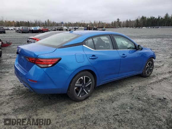 ✅ 2025 Nissan Sentra SV • VIN: 3N1AB8CV4SY339182 • Lot: 91991215. Listed on Copart with 14,395 mi. Free auction sales archive from the USA and detailed vehicle history report at DreamBid. Image 3.