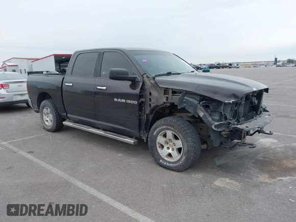 ✅ 2011 Ram 1500 Sport • VIN: 1D7RV1CTXBS582755 • Lot: 43709866. Listed on IAAI with 156,258 mi. Free auction sales archive from the USA and detailed vehicle history report at DreamBid. Image 1.