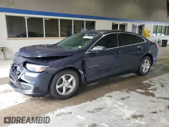 2017 Chevrolet Malibu LS with VIN 1G1ZC5ST0HF258524, listed as a Copart auction lot 81289485 with 113,519 mi miles and Salvage title. Bid and sale history available at DreamBid. Image 1.