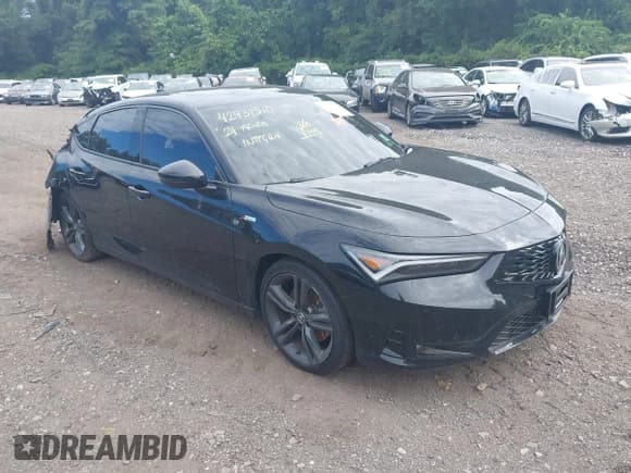 ✅ 2024 Acura Integra Technology • VIN: 19UDE4H61RA018776 • Лот: 42931510. Опубликован ранее на IAAI с пробегом 21 715 миль. Бесплатный доступ к архиву аукционных продаж из США и подробный отчёт об истории автомобиля на DreamBid. Изображение 1.