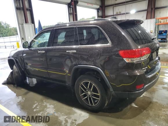 ✅ 2017 Jeep Grand Cherokee Limited • VIN: 1C4RJFBG5HC699587 • Lot: 82102045. Listed on Copart with 110,651 mi. Free auction sales archive from the USA and detailed vehicle history report at DreamBid. Image 2.