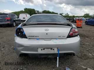 2008 Hyundai Tiburon GT z VIN KMHHN66F48U270030, wystawiony jako Copart lot #55349275 z przebiegiem 205 068 mil mil oraz Szkoda całkowita • Salvage title. Historia ofert i sprzedaży dostępna na DreamBid. Obrazek 6.