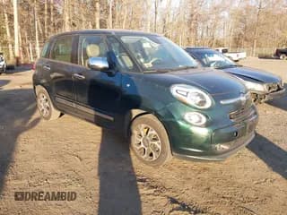 ✅ 2014 FIAT 500L Lounge • VIN: ZFBCFACH6EZ022125 • Lot: 43692520. Listed on IAAI with 105,014 mi. Free auction sales archive from the USA and detailed vehicle history report at DreamBid. Image 1.