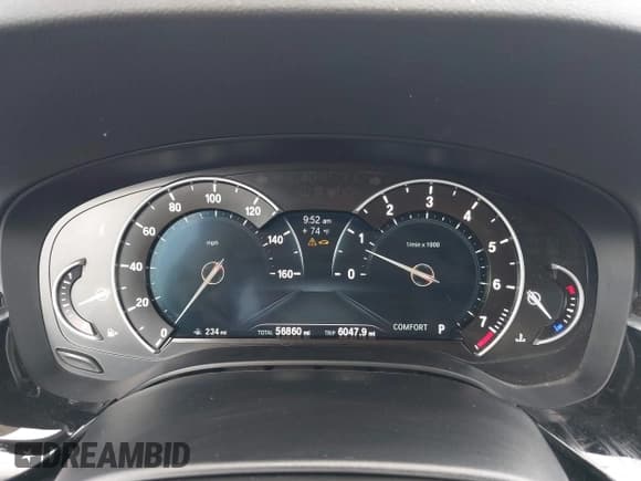 ✅ 2018 BMW 5 Series 540i • VIN: WBAJE5C55JWA97785 • Lot: 42277279. Listed on IAAI with 56,860 mi. Free auction sales archive from the USA and detailed vehicle history report at DreamBid. Image 7.