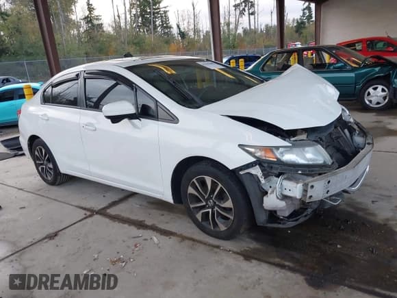 ✅ 2015 Honda Civic EX • VIN: 2HGFB2F83FH520597 • Lot: 43490453. Wystawiony na IAAI z przebiegiem 173 007 mil. Bezpłatny archiwum sprzedaży aukcyjnych z USA i szczegółowy raport historii pojazdu na DreamBid. Zdjęcie 1.