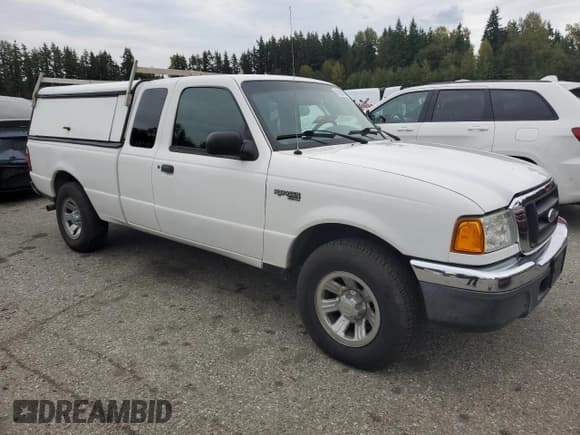✅ 2004 Ford Ranger XL Fleet • VIN: 1FTYR44UX4PA21318 • Lot: 84302875. Listed on Copart with 203,975 mi. Free auction sales archive from the USA and detailed vehicle history report at DreamBid. Image 4.
