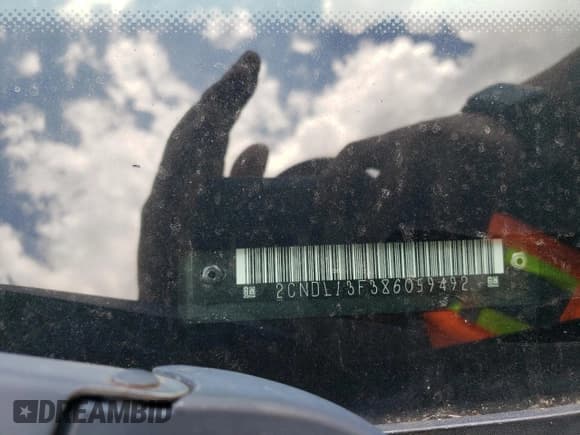 ✅ 2008 Chevrolet Equinox LS • VIN: 2CNDL13F386059492 • Лот: 61564445. Опубликован ранее на Copart с пробегом 401 340 миль. Бесплатный доступ к архиву аукционных продаж из США и подробный отчёт об истории автомобиля на DreamBid. Изображение 13.