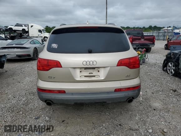 ✅ 2008 Audi Q7 Premium • VIN: WA1BV74L38D005814 • Lot: 61542005. Listed on Copart with 142,553 mi. Free auction sales archive from the USA and detailed vehicle history report at DreamBid. Image 6.