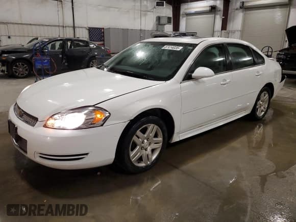 ✅ 2014 Chevrolet Impala LT • VIN: 2G1WB5E39E1110554 • Lot: 87414035. Listed on Copart with 151,244 mi. Free auction sales archive from the USA and detailed vehicle history report at DreamBid. Image 1.