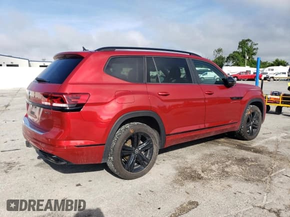 ✅ 2023 Volkswagen Atlas SEL R-Line Black • VIN: 1V2SR2CAXPC536198 • Lot: 62009835. Listed on Copart with 33,559 mi. Free auction sales archive from the USA and detailed vehicle history report at DreamBid. Image 3.