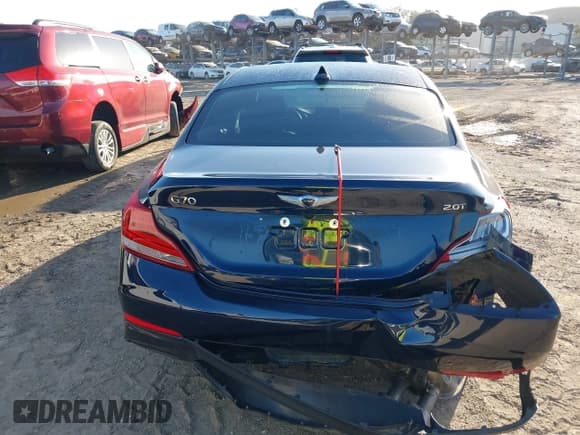 ✅ 2020 Genesis G70 2.0T • VIN: KMTG64LA1LU062420 • Лот: 42260170. Опубликован ранее на IAAI с пробегом 68 450 миль. Бесплатный доступ к архиву аукционных продаж из США и подробный отчёт об истории автомобиля на DreamBid. Изображение 16.