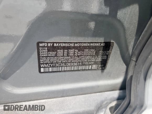 ✅ 2018 MINI Countryman Cooper S • VIN: WMZYT3C35J3E93615 • Lot: 60350045. Wystawiony na Copart z przebiegiem 72 039 mil. Bezpłatny archiwum sprzedaży aukcyjnych z USA i szczegółowy raport historii pojazdu na DreamBid. Zdjęcie 12.