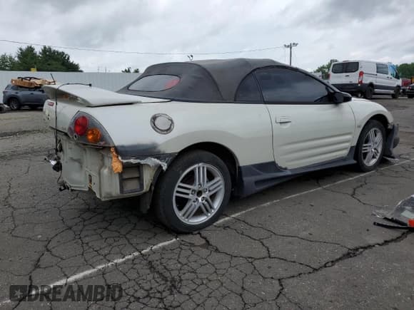 ✅ 2003 Mitsubishi Eclipse GT • VIN: 4A3AE55H43E185322 • Лот: 62759815. Опубликован ранее на Copart с пробегом 128 636 миль. Бесплатный доступ к архиву аукционных продаж из США и подробный отчёт об истории автомобиля на DreamBid. Изображение 3.