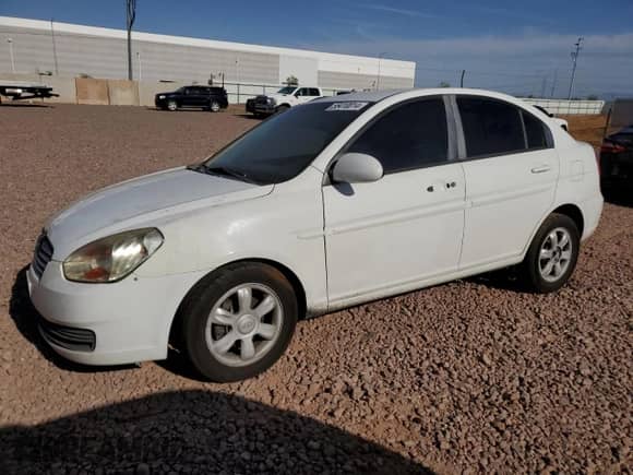 2006 Hyundai Accent GLS z VIN KMHCN46C76U019505, wystawiony jako Copart lot #55410014 z przebiegiem 261 119 mil mil oraz Szkoda całkowita • Salvage title. Historia ofert i sprzedaży dostępna na DreamBid. Obrazek 1.