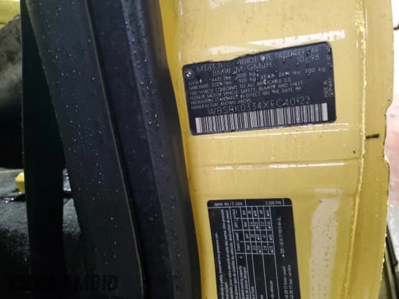 ✅ 1999 BMW 3 Series M3 • VIN: WBSBK0334XEC40122 • Lot: 90968155. Wystawiony na Copart z przebiegiem Nie podano. Bezpłatny archiwum sprzedaży aukcyjnych z USA i szczegółowy raport historii pojazdu na DreamBid. Zdjęcie 13.