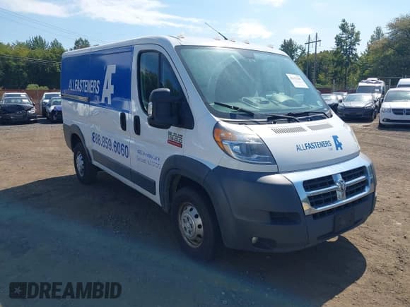 ✅ 2017 Ram ProMaster Cargo • VIN: 3C6TRVAG6HE546579 • Lot: 43147189. Listed on IAAI with 276,801 mi. Free auction sales archive from the USA and detailed vehicle history report at DreamBid. Image 1.