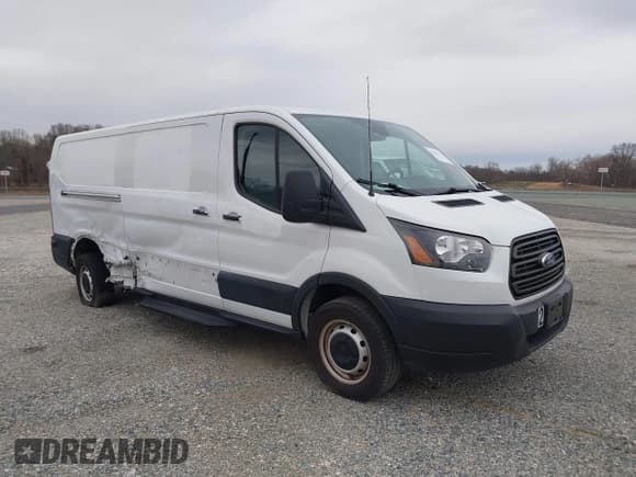 ✅ 2019 Ford Transit Cargo • VIN: 1FTYE2YM7KKB75117 • Lot: 43631171. Wystawiony na IAAI z przebiegiem 35 158 mil. Bezpłatny archiwum sprzedaży aukcyjnych z USA i szczegółowy raport historii pojazdu na DreamBid. Zdjęcie 1.