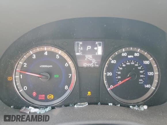 ✅ 2016 Hyundai Accent SE • VIN: KMHCT4AE1GU942983 • Lot: 86469535. Listed on Copart with 104,451 mi. Free auction sales archive from the USA and detailed vehicle history report at DreamBid. Image 9.