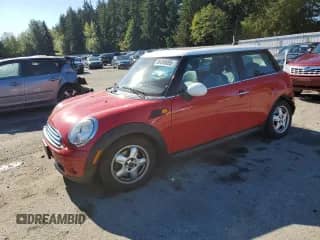 2008 MINI Hardtop with VIN WMWMF33578TU66475, listed as a Copart auction lot 86458805 with 74,734 mi miles and Salvage title. Bid and sale history available at DreamBid. Image 1.