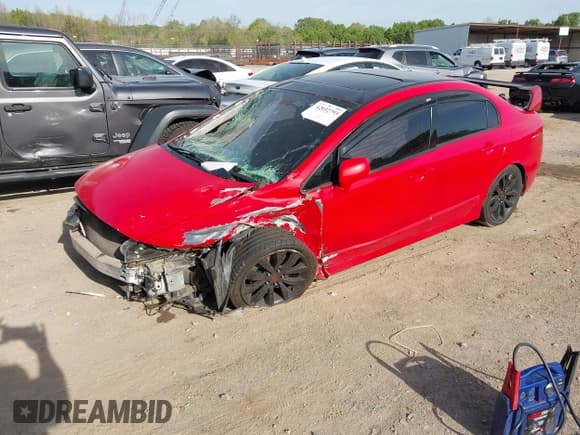 ✅ 2009 Honda Civic Si • VIN: 2HGFA55549H708397 • Lot: 42032793. Listed on IAAI with Not provided. Free auction sales archive from the USA and detailed vehicle history report at DreamBid. Image 16.