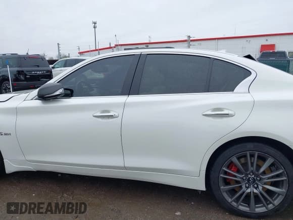 ✅ 2020 Infiniti Q50 Red Sport 400 • VIN: JN1FV7AR0LM660315 • Lot: 41951851. Listed on IAAI with 102,475 mi. Free auction sales archive from the USA and detailed vehicle history report at DreamBid. Image 14.