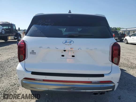 2025 Hyundai Palisade Calligraphy с VIN KM8R74GEXSU867294, выставлен на аукционе Copart как лот 52141715 с пробегом 1 297 миль миль и Списание • Salvage title. История ставок и продаж доступна на DreamBid. Изображение 6.