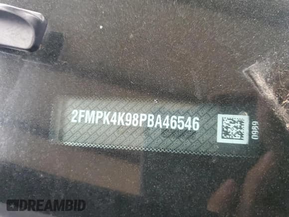 ✅ 2023 Ford Edge Titanium • VIN: 2FMPK4K98PBA46546 • Lot: 92371865. Listed on Copart with 33,150 mi. Free auction sales archive from the USA and detailed vehicle history report at DreamBid. Image 13.