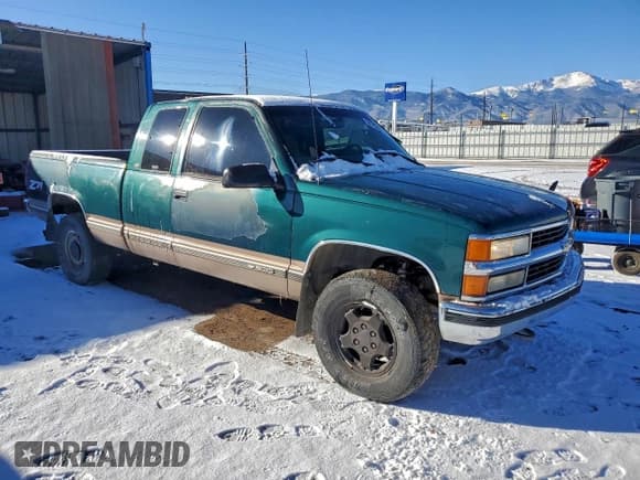 ✅ 1998 Chevrolet Silverado 1500 • VIN: 2GCEK19M0W1248368 • Lot: 94752915. Listed on Copart with 237,055 mi. Free auction sales archive from the USA and detailed vehicle history report at DreamBid. Image 4.