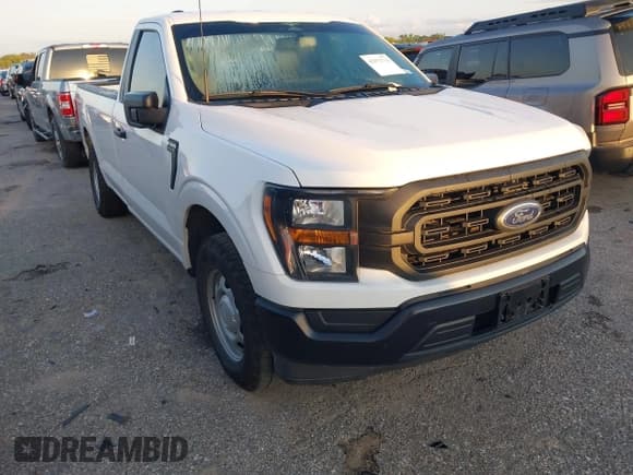 ✅ 2023 Ford F-150 XL • VIN: 1FTMF1CP5PKF47276 • Lot: 42971714. Listed on IAAI with 38,971 mi. Free auction sales archive from the USA and detailed vehicle history report at DreamBid. Image 1.
