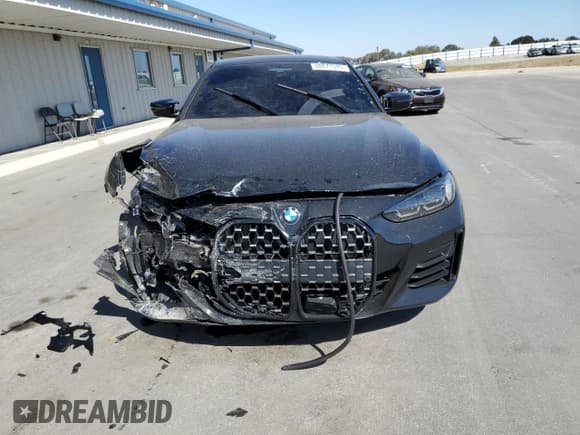 ✅ 2022 BMW 4 Series M440i xDrive • VIN: WBA13AW08NFM07476 • Lot: 80877345. Listed on Copart with 53,840 mi. Free auction sales archive from the USA and detailed vehicle history report at DreamBid. Image 5.