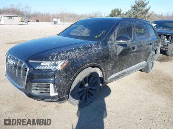 ✅ 2021 Audi Q7 Prestige • VIN: WA1VXAF71MD024229 • Лот: 41541710. Опубликован ранее на IAAI с пробегом 29 524 миль. Бесплатный доступ к архиву аукционных продаж из США и подробный отчёт об истории автомобиля на DreamBid. Изображение 2.