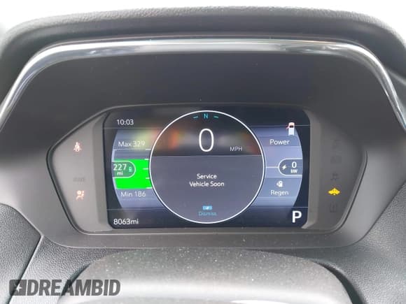 ✅ 2023 Chevrolet Bolt EV 2LT • VIN: 1G1FX6S01P4153634 • Lot: 42093390. Listed on IAAI with 8,063 mi. Free auction sales archive from the USA and detailed vehicle history report at DreamBid. Image 17.