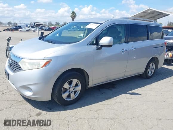 ✅ 2016 Nissan Quest SV • VIN: JN8AE2KP7G9152346 • Lot: 43280533. Listed on IAAI with 217,631 mi. Free auction sales archive from the USA and detailed vehicle history report at DreamBid. Image 2.
