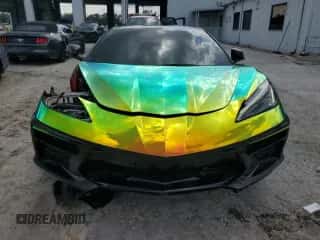 2024 Chevrolet Corvette 1LT z VIN 1G1YA2D49R5122714, wystawiony jako Copart lot #73402464 z przebiegiem 8 352 mil mil oraz Szkoda całkowita • Salvage title. Historia ofert i sprzedaży dostępna na DreamBid. Obrazek 5.